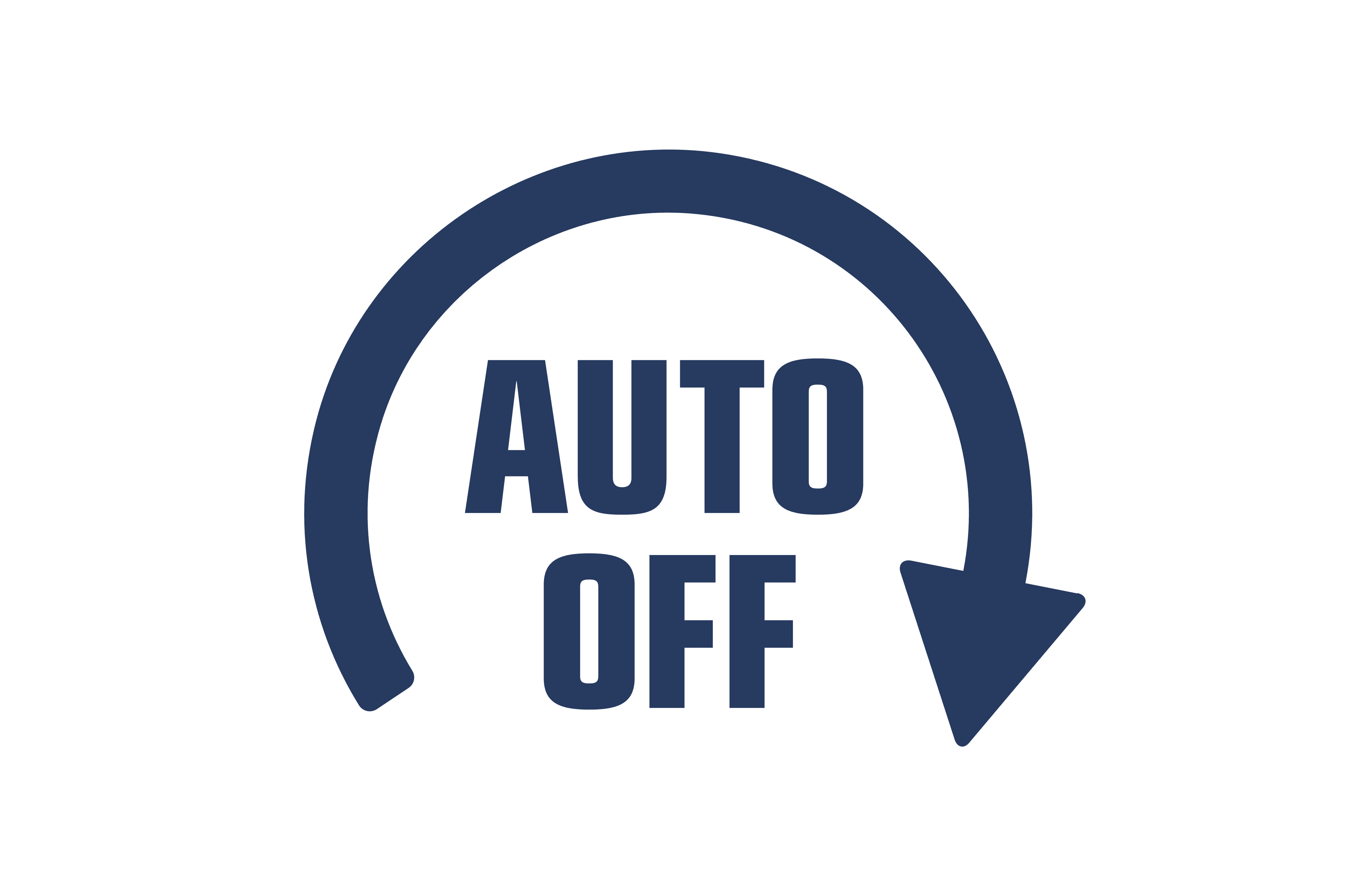 The product is automatically shut down after 180 seconds of being idle which prolongs the life of the battery, and also lower the risk for injuries when left unattended. image